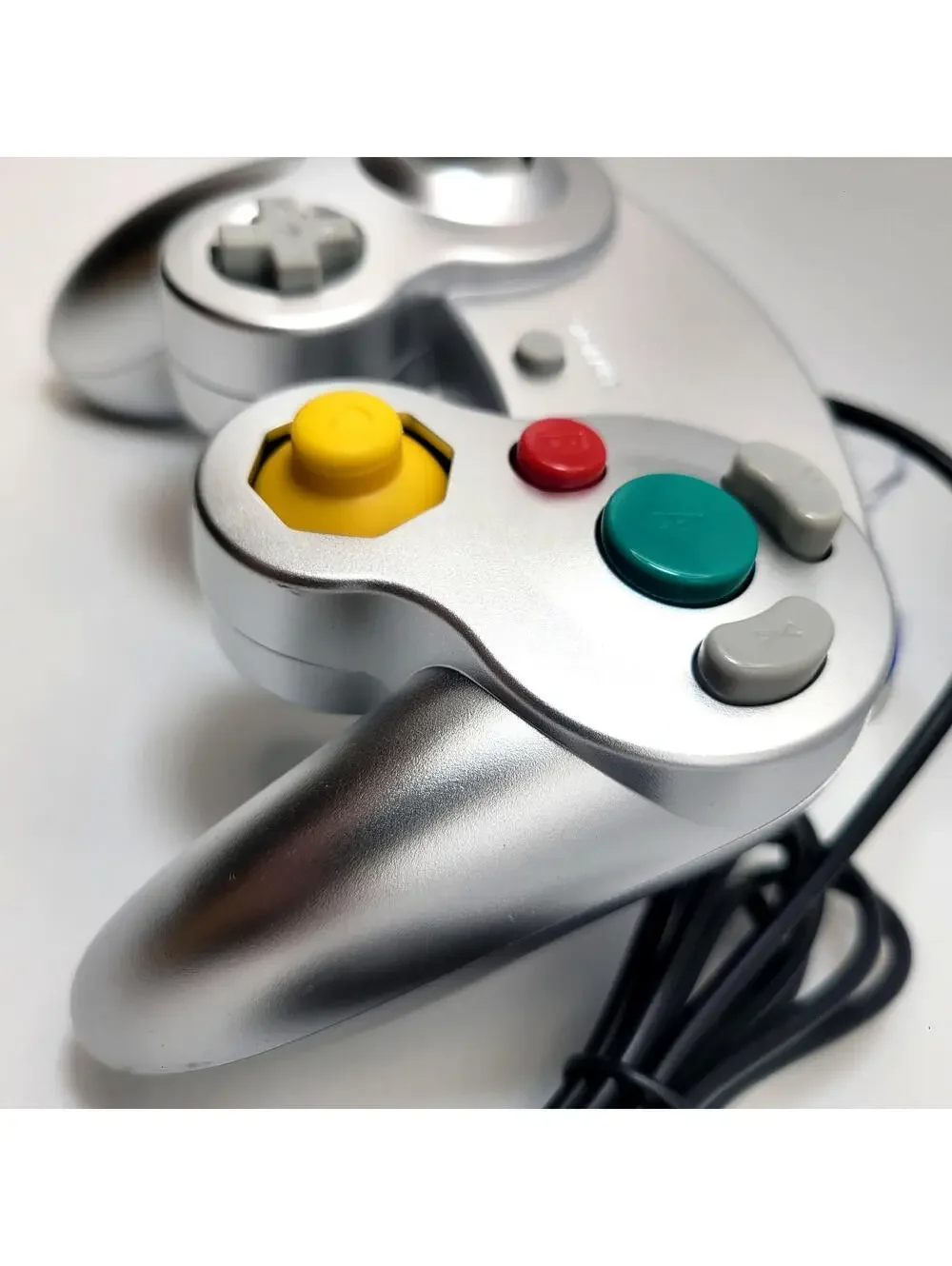 Nintendo GameCube Controller Game Pad For NGC - Wii Console Silver - NEW